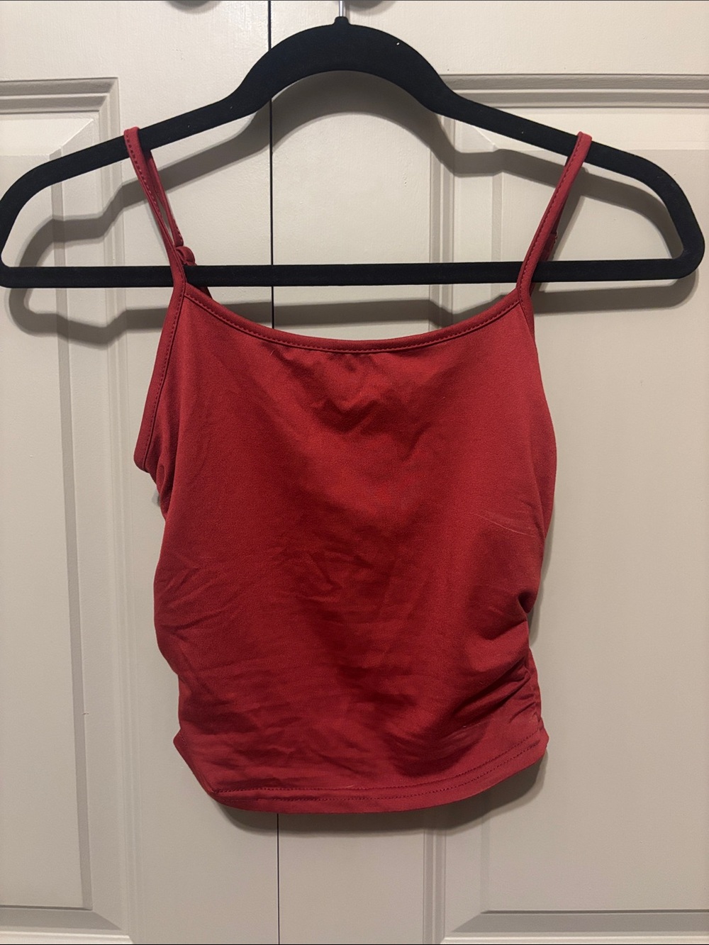 Women’s Red Spaghetti Strap Tank Top